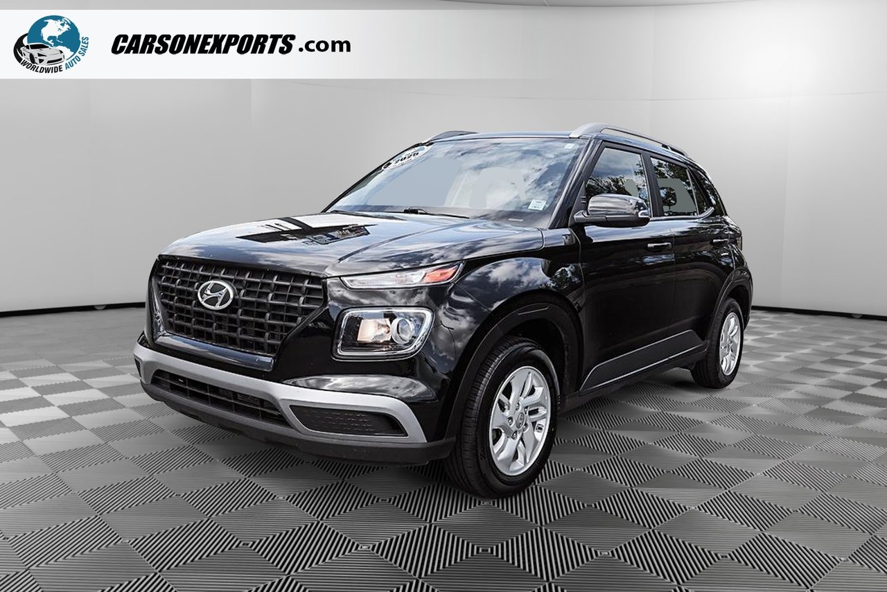 Abyss Black 2025 Hyundai Venue Continuously Variable Transmission