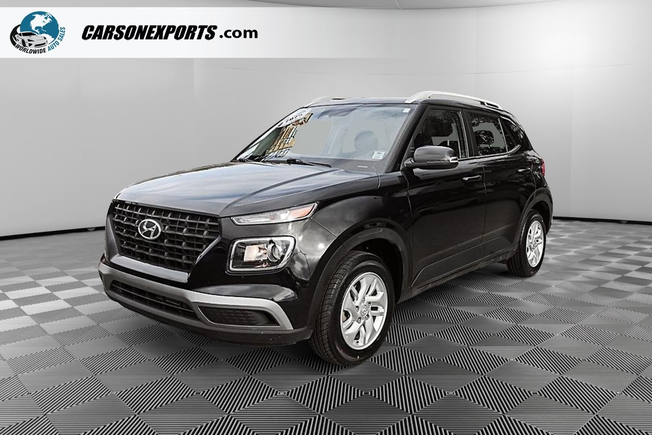 Abyss Black 2025 Hyundai Venue SUV / Crossover Front-Wheel Drive Continuously Variable Transmission