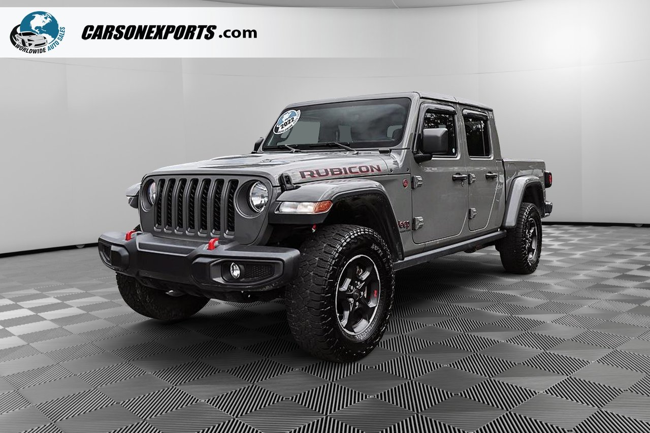 Sting-Gray Clearcoat 2022 Jeep Gladiator Pickup Truck Four-Wheel Drive Automatic
