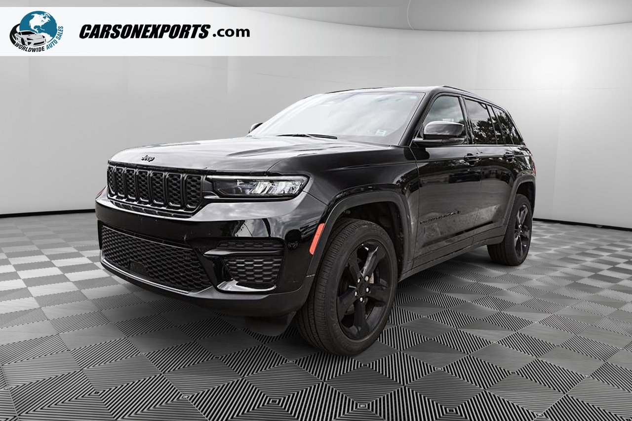 Diamond Black Crystal Pearlcoat 2024 Jeep Grand Cherokee SUV / Crossover Four-Wheel Drive Automatic