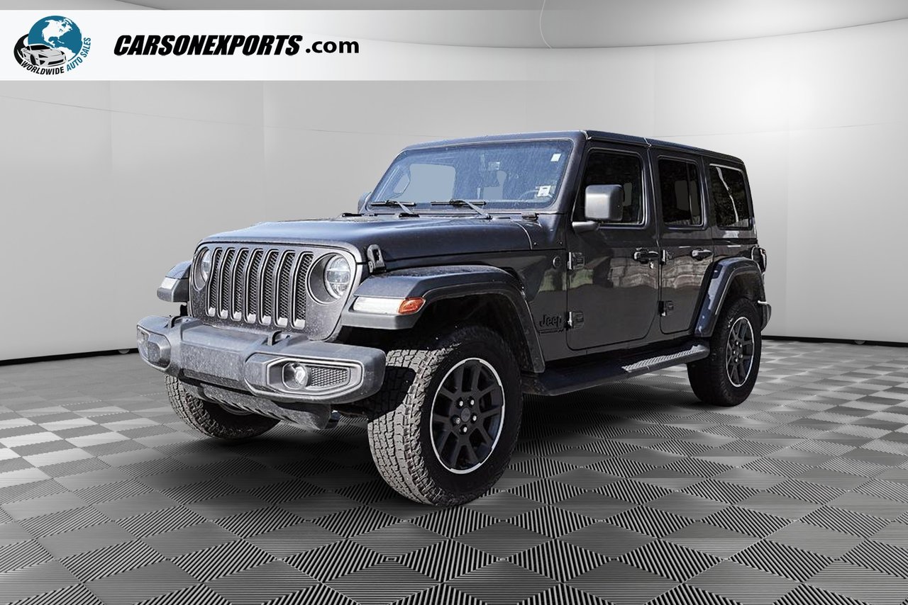 Gray (Granite Crystal Metallic Clearcoat) 2021 Jeep Wrangler SUV / Crossover Four-Wheel Drive Automatic