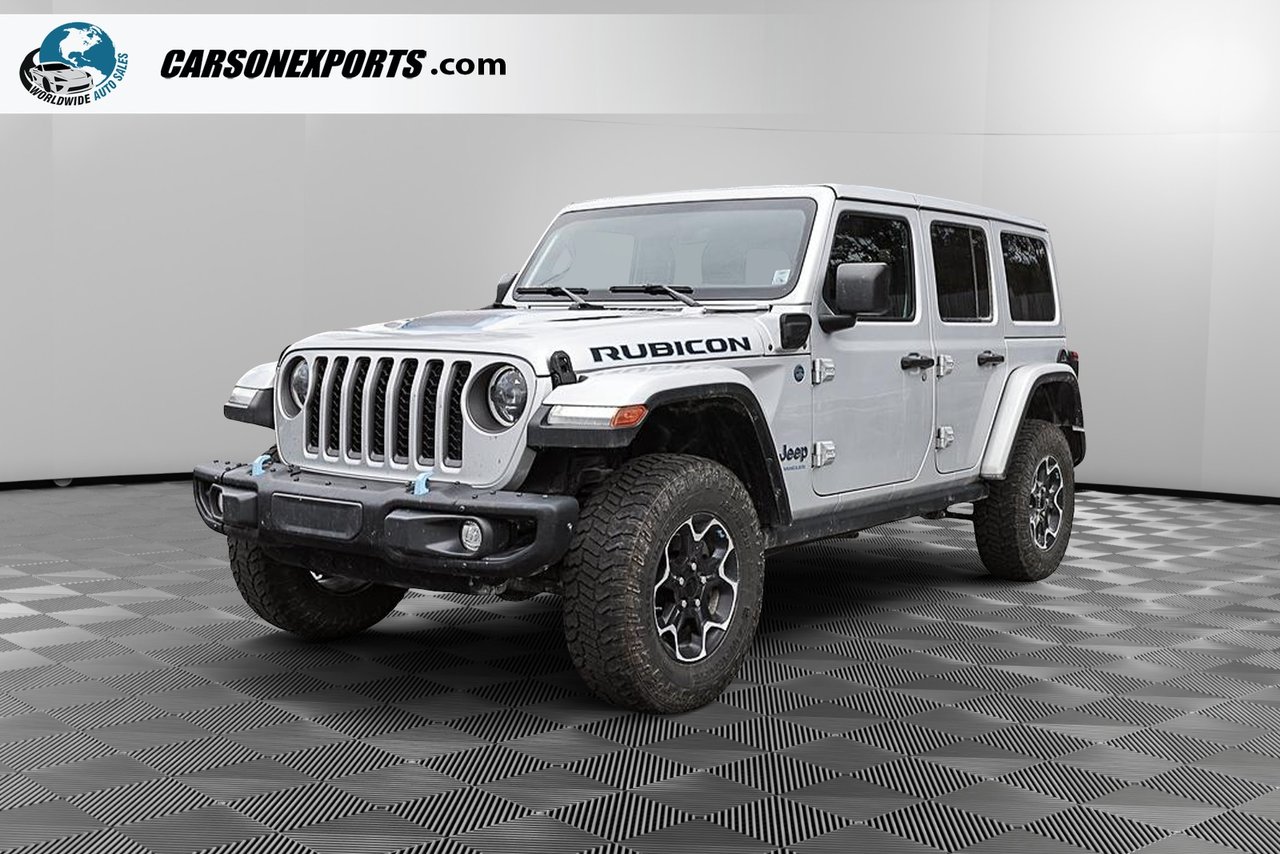 Silver Zynith Clearcoat 2023 Jeep Wrangler 4xe SUV / Crossover Four-Wheel Drive Automatic