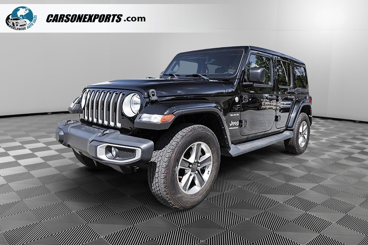 Black Clearcoat 2023 Jeep Wrangler SUV / Crossover Four-Wheel Drive Automatic