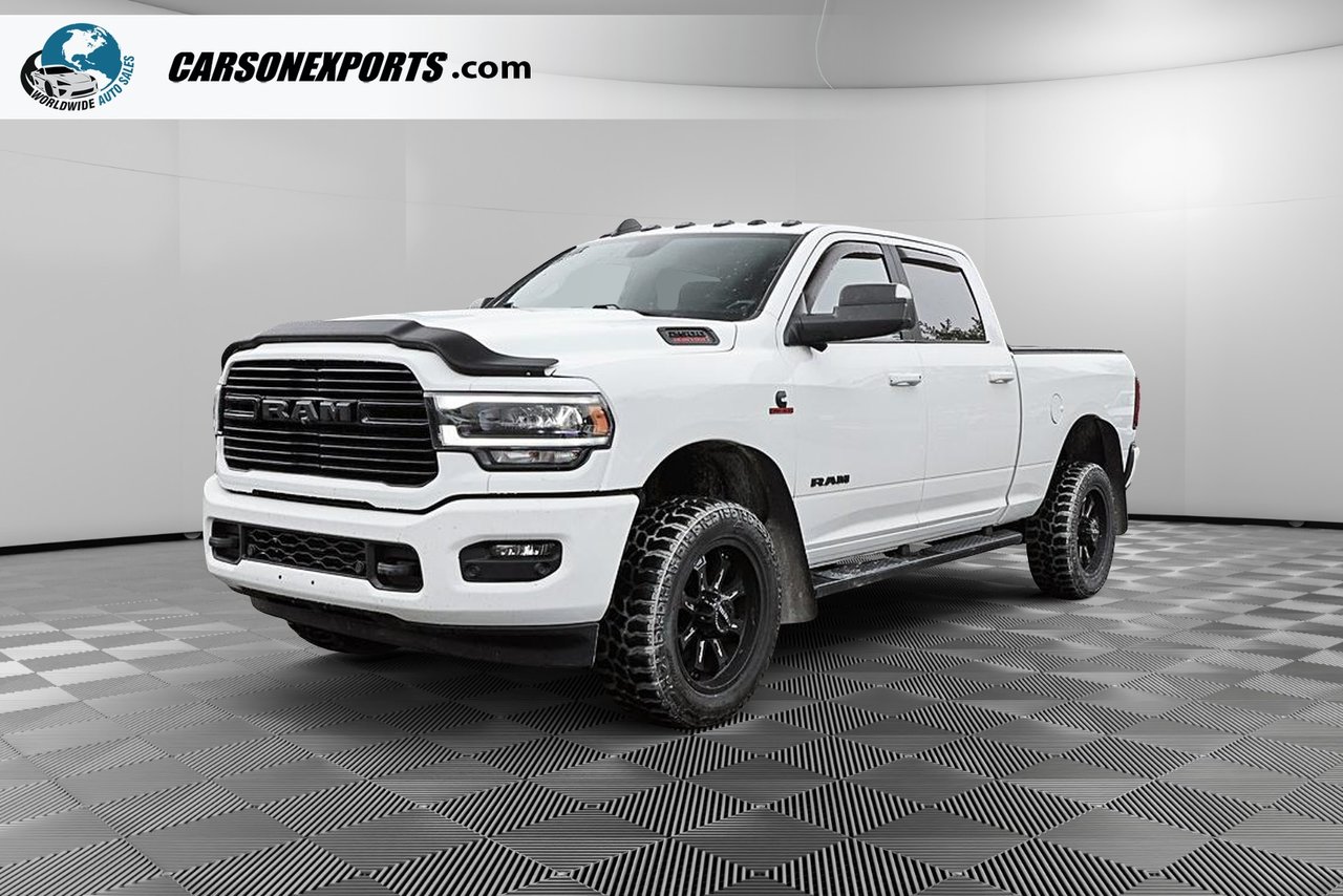Bright White Clearcoat 2019 RAM 2500 Big Horn Crew Cab 4WD Pickup Truck Four-Wheel Drive Automatic