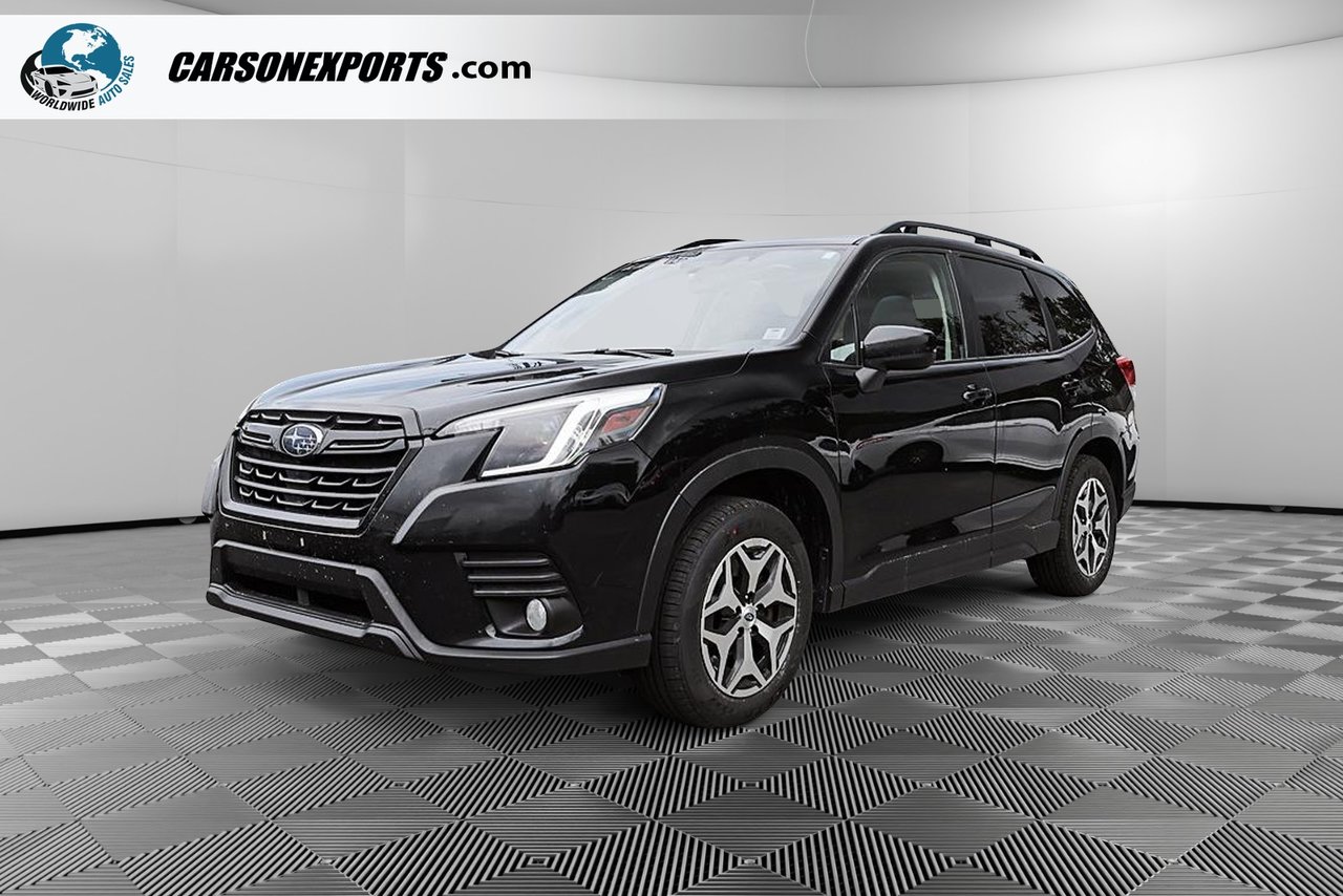 Black 2023 Subaru Forester Wagon  Automatic