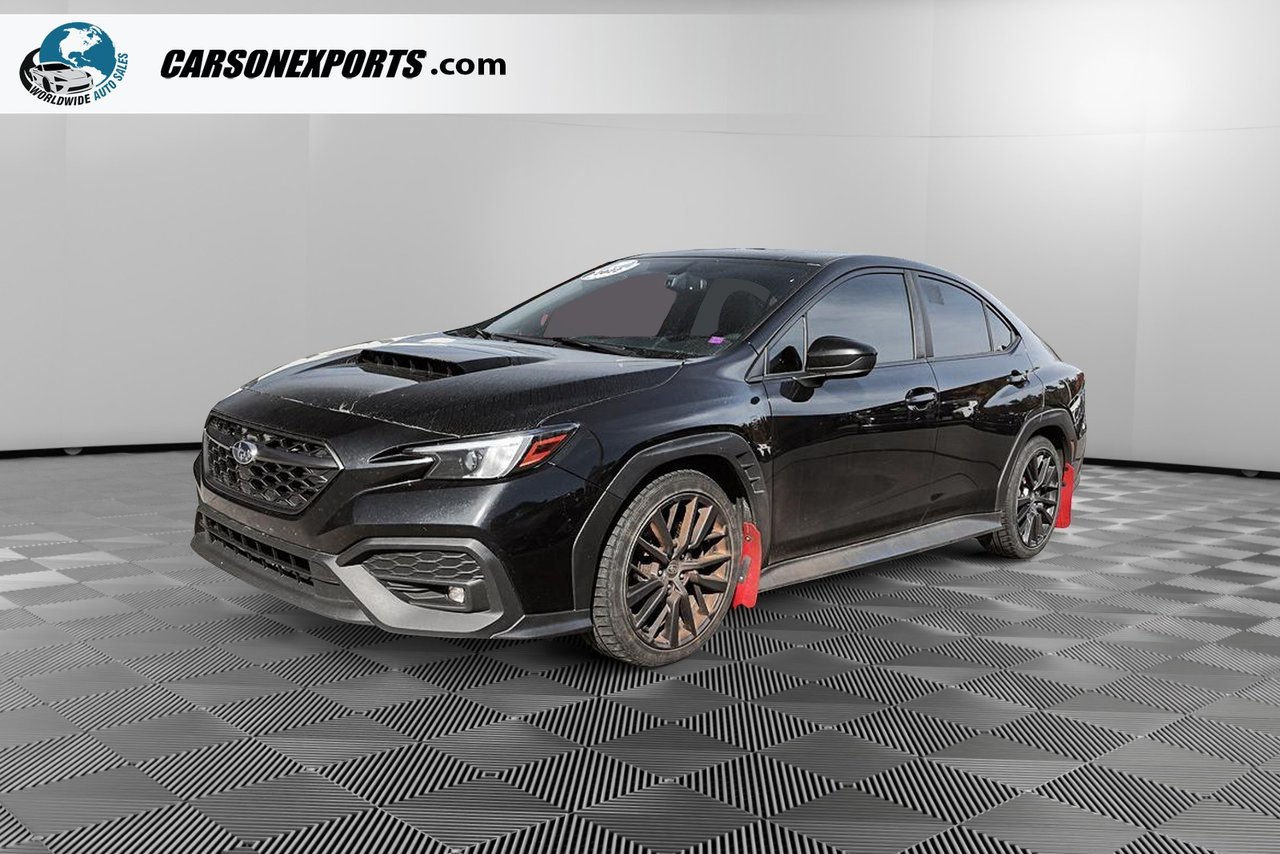 Gray 2022 Subaru WRX Sedan Manual