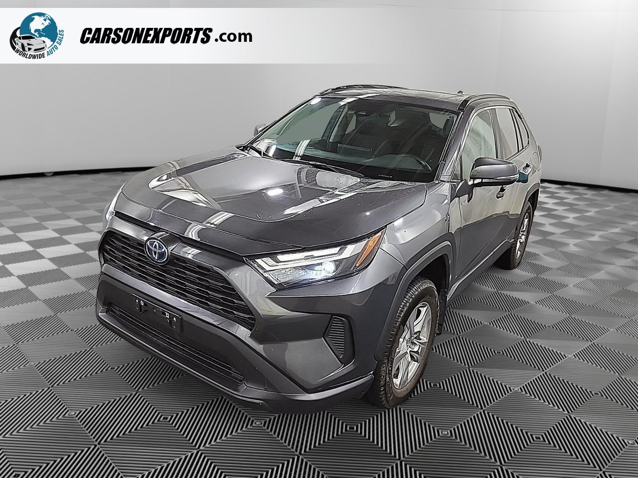 Gray 2024 Toyota RAV4 Hybrid SUV / Crossover All-Wheel Drive Continuously Variable Transmission