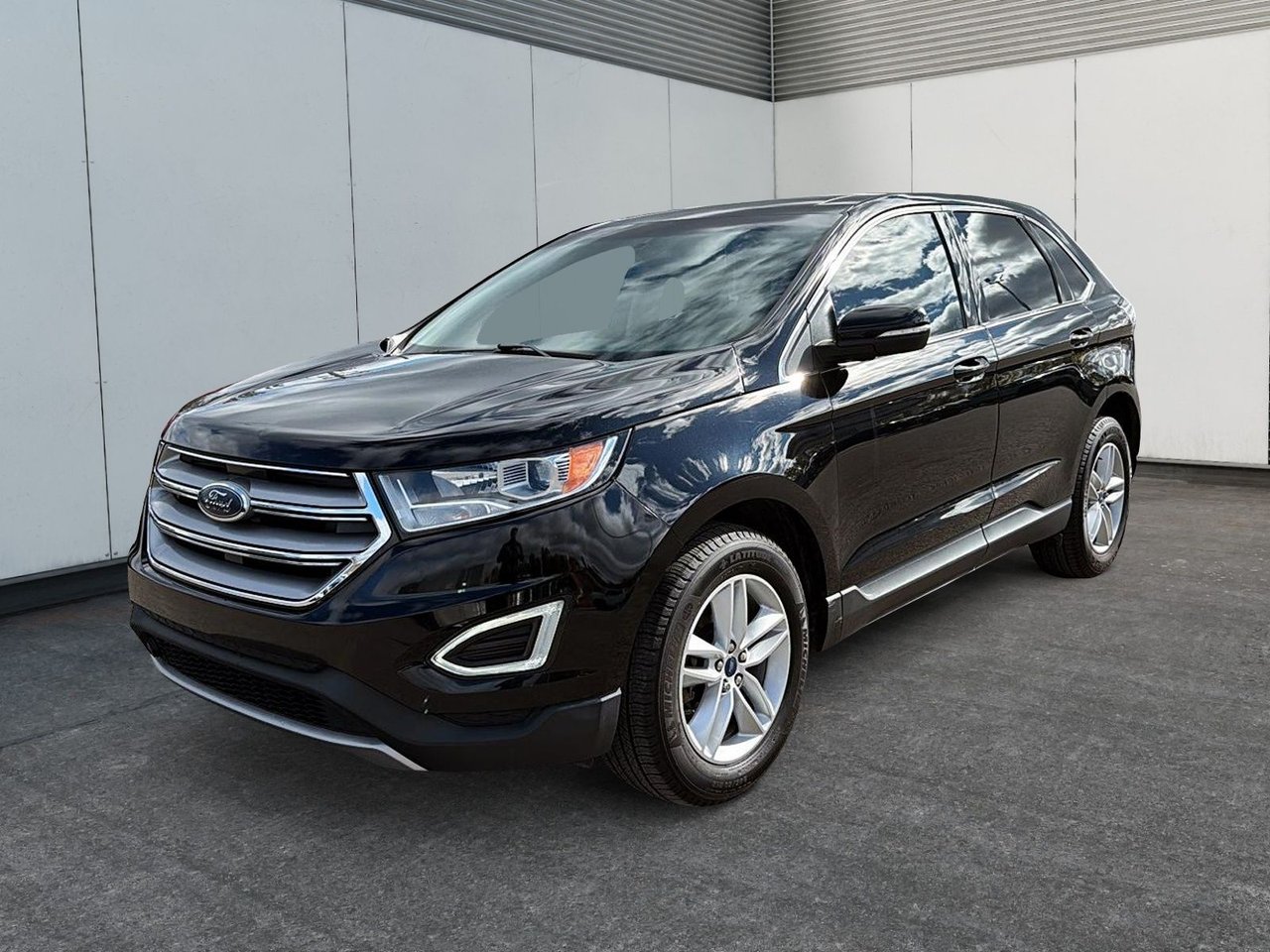 Black 2018 Ford Edge SUV / Crossover All-Wheel Drive Automatic