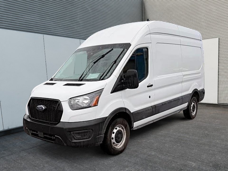 White 2025 Ford Transit Cargo Van Rear-Wheel Drive Automatic