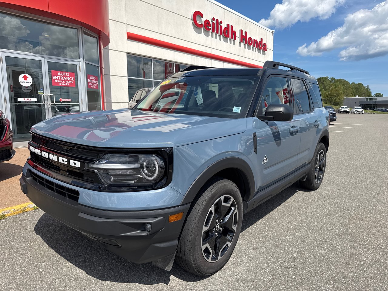 Gray Metallic 2024 Ford Bronco Sport SUV / Crossover All-Wheel Drive Automatic