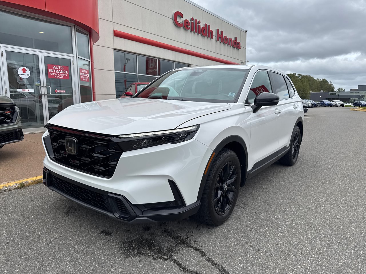 White 2024 Honda CR-V Hybrid SUV / Crossover Continuously Variable Transmission