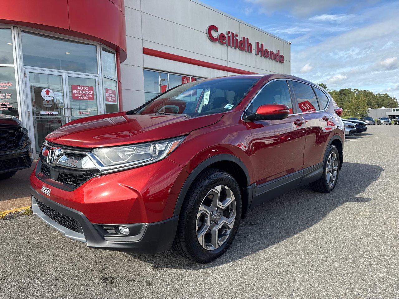 Red 2019 Honda CR-V SUV / Crossover All-Wheel Drive Continuously Variable Transmission