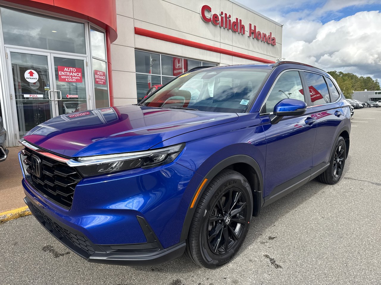 Blue 2023 Honda CR-V SUV / Crossover Continuously Variable Transmission