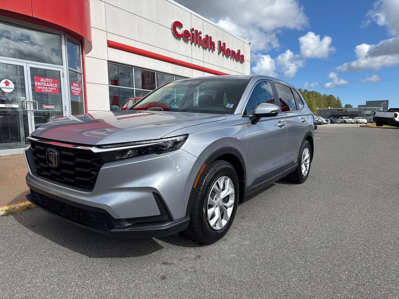 Silver 2025 Honda CR-V SUV / Crossover Front-Wheel Drive Continuously Variable Transmission