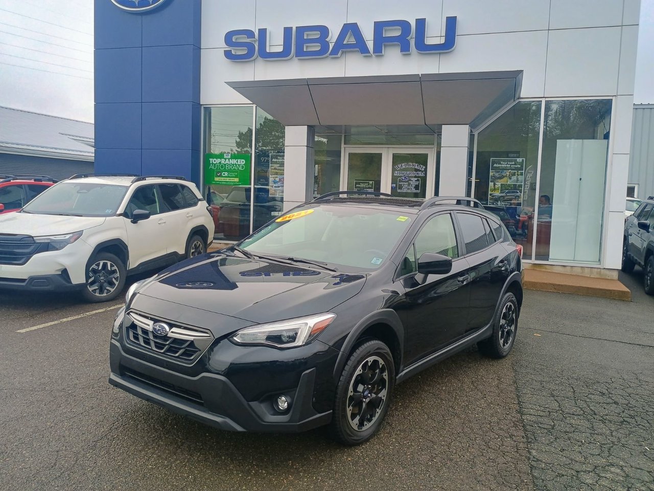 Black 2021 Subaru Crosstrek SUV / Crossover All-Wheel Drive Continuously Variable Transmission