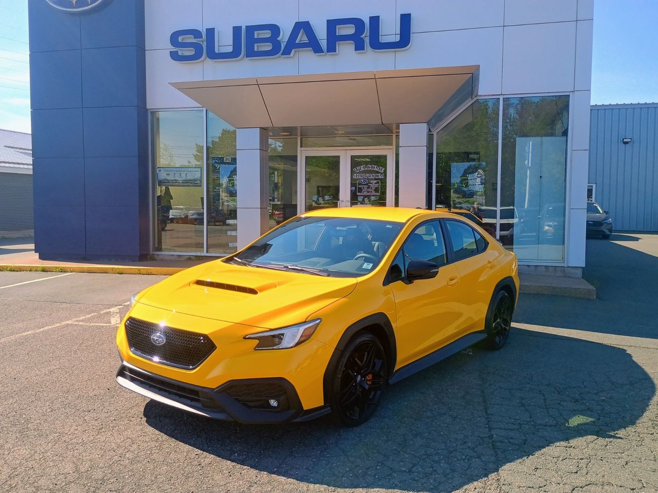 SUNRISE YELLOW 2026 Subaru WRX Sedan 6-Speed Manual