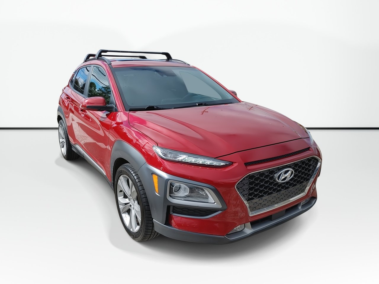 Pulse Red 2021 Hyundai Kona Ultimate AWD SUV / Crossover All-Wheel Drive Automatic
