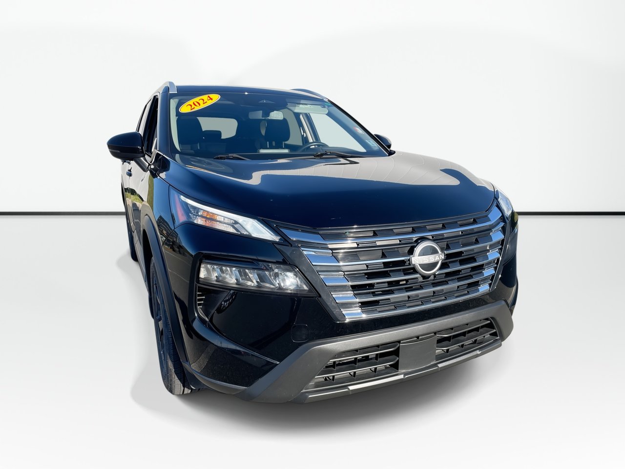 SUPER BLACK 2024 Nissan Rogue SUV / Crossover All-Wheel Drive Continuously Variable Transmission