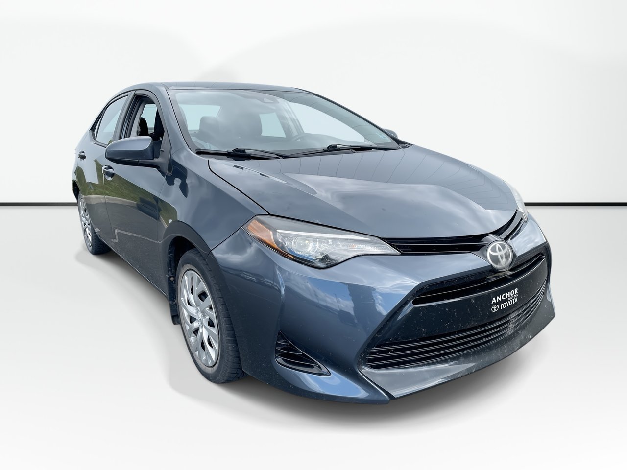 Black 2017 Toyota Corolla Sedan Front-Wheel Drive Continuously Variable Transmission