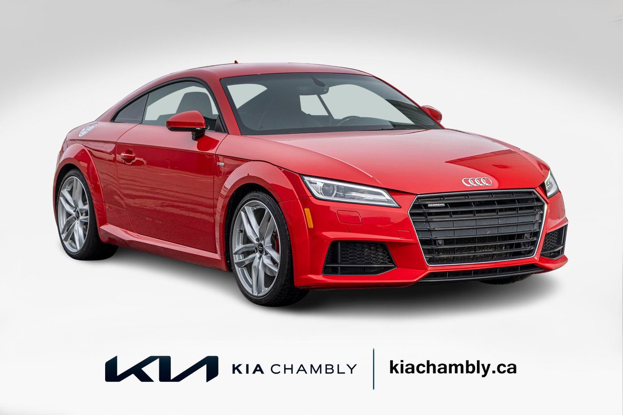 2016 Audi TT 2.0T quattro Coupe AWD