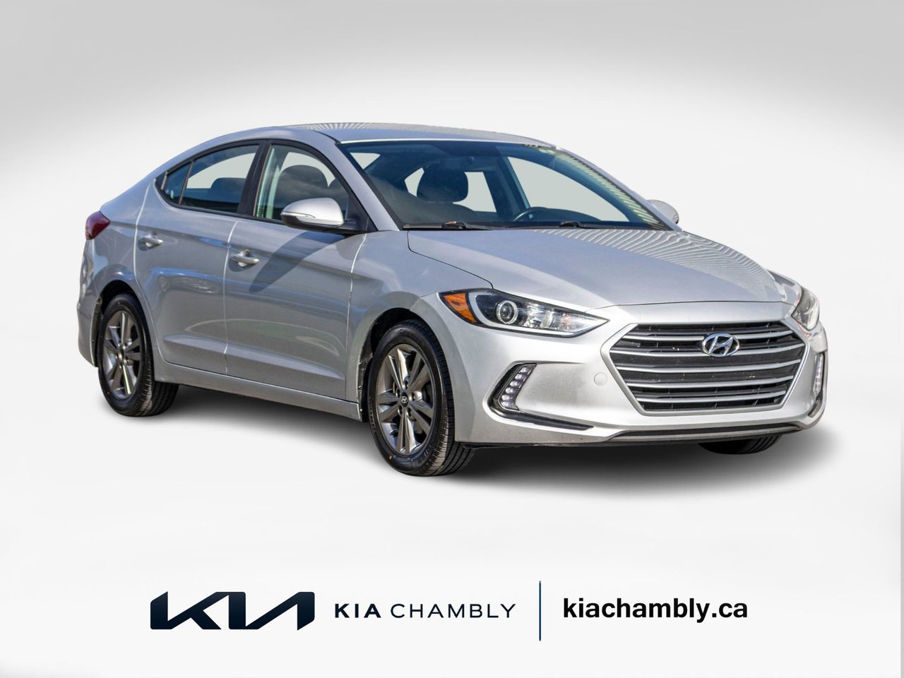 Silver 2017 Hyundai Elantra Sedan Automatic