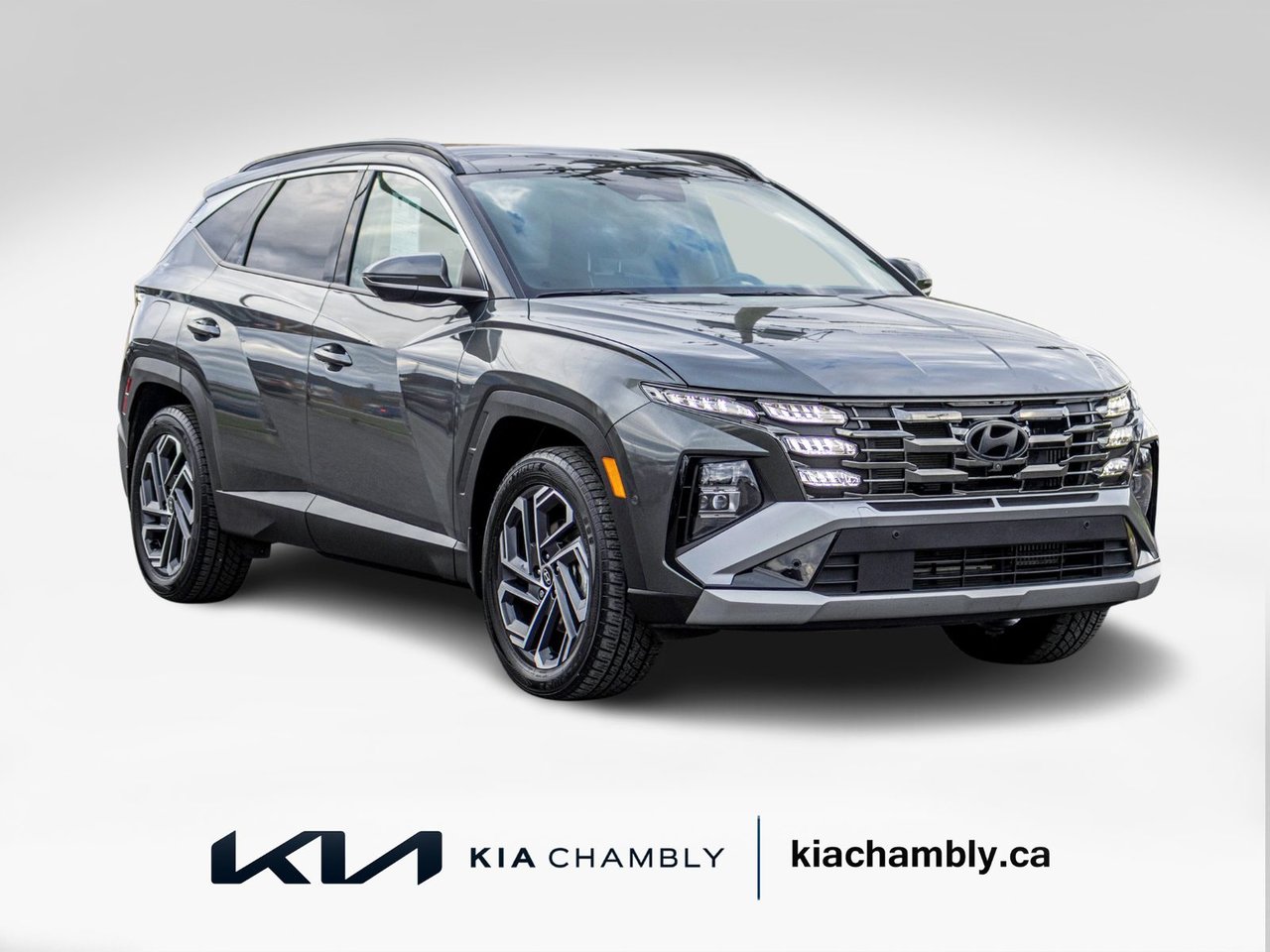 Black (Charcoal) 2025 Hyundai Tucson Hybrid Plug-In SUV / Crossover Automatic