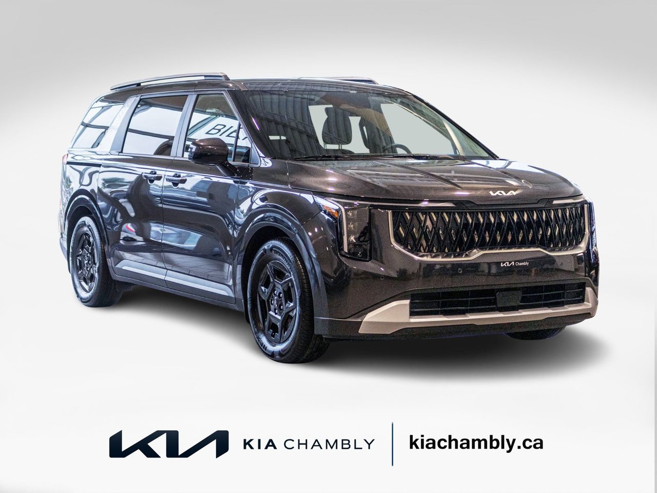 Black (Charcoal) 2025 Kia Carnival Minivan  Automatic