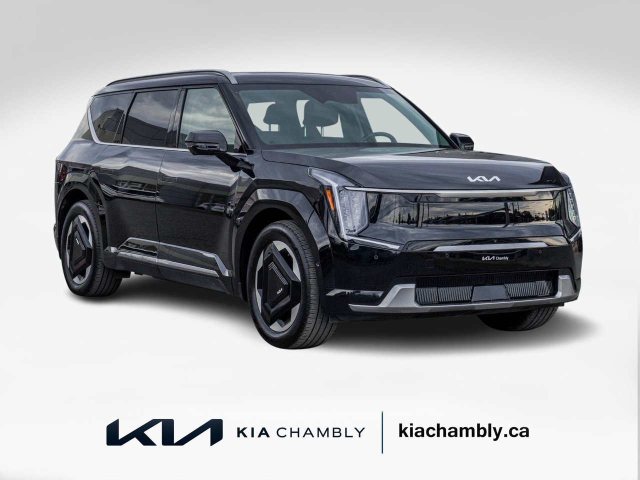 Black 2025 Kia EV9 SUV / Crossover All-Wheel Drive Automatic