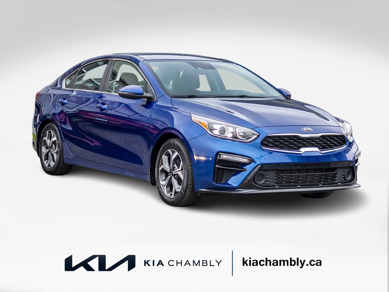 Blue 2021 Kia Forte Sedan Front-Wheel Drive Automatic
