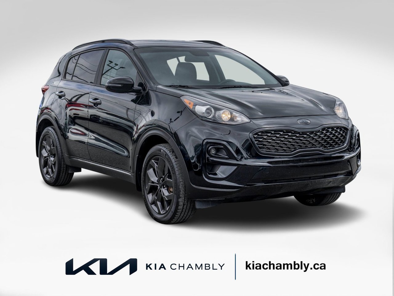 Black 2022 Kia Sportage LX Nightsky Edition AWD SUV / Crossover Automatic