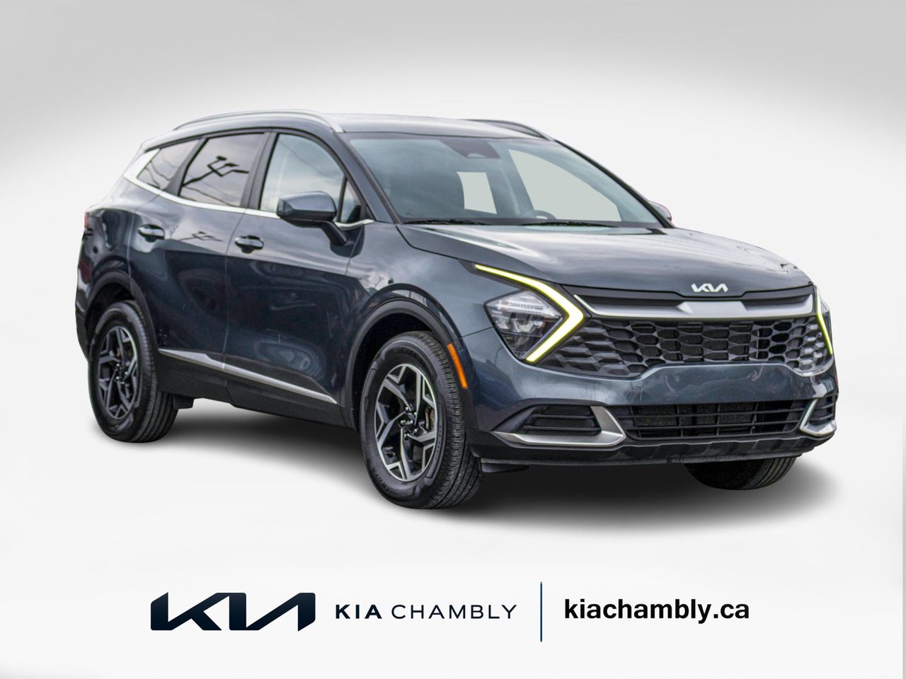 Black (Charcoal) 2023 Kia Sportage SUV / Crossover All-Wheel Drive Automatic