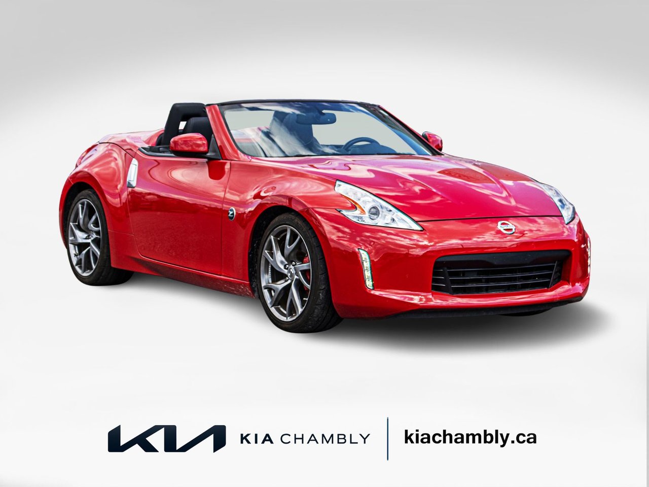 Red 2017 Nissan 370Z Convertible Rear-Wheel Drive Manual