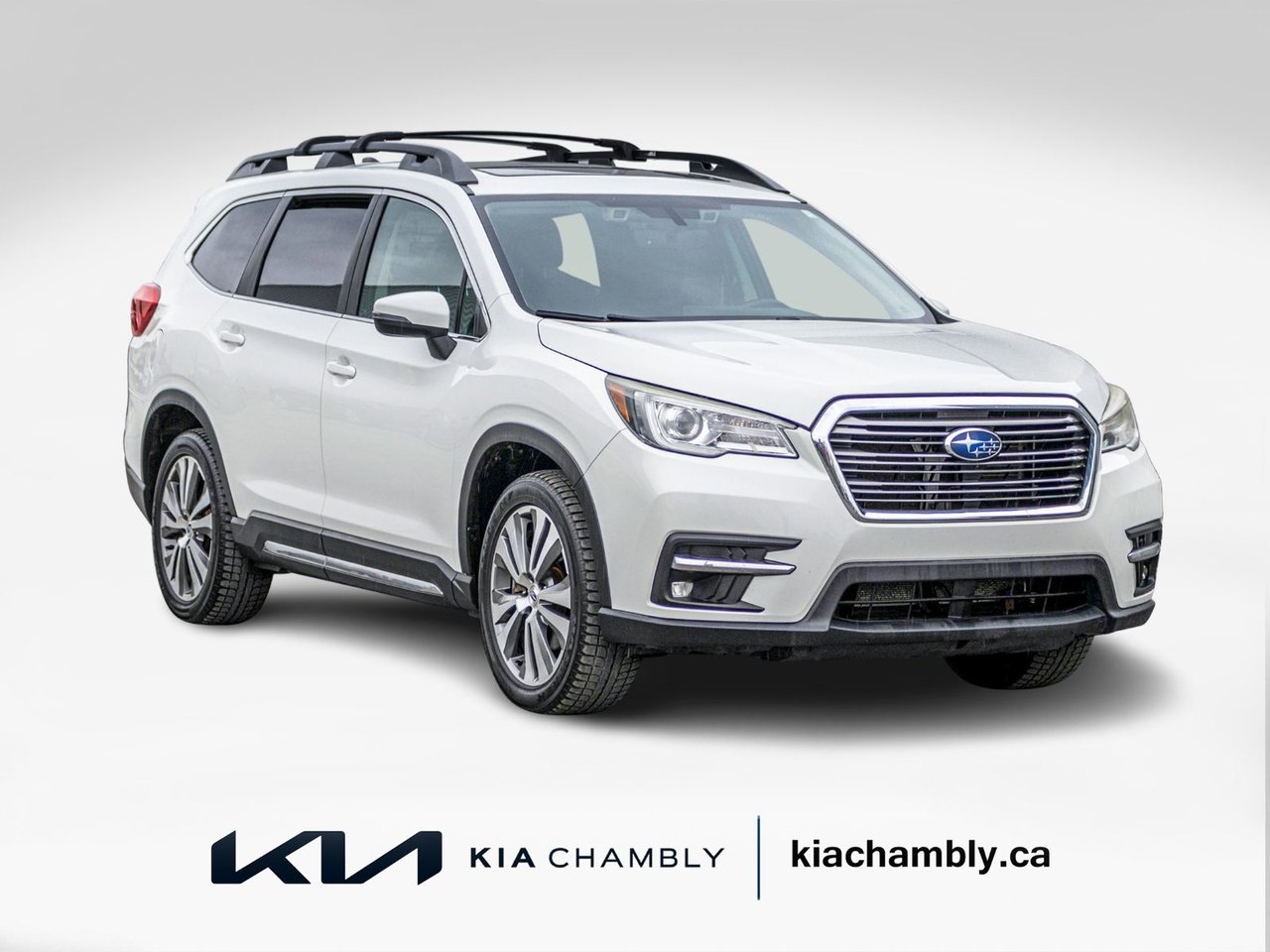White 2019 Subaru Ascent SUV / Crossover All-Wheel Drive Continuously Variable Transmission