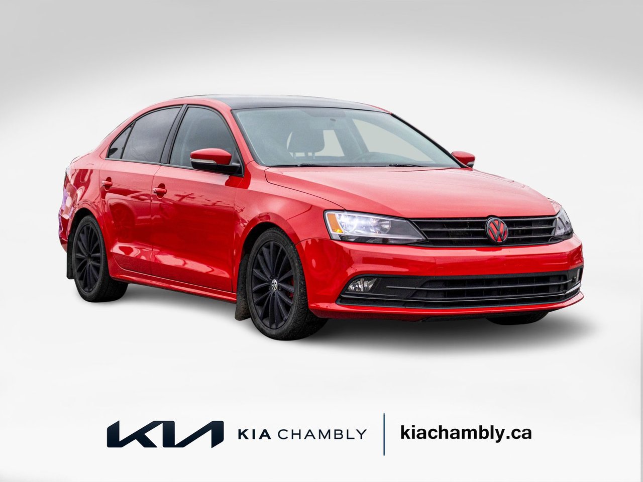 Red 2015 Volkswagen Jetta Sedan  Manual