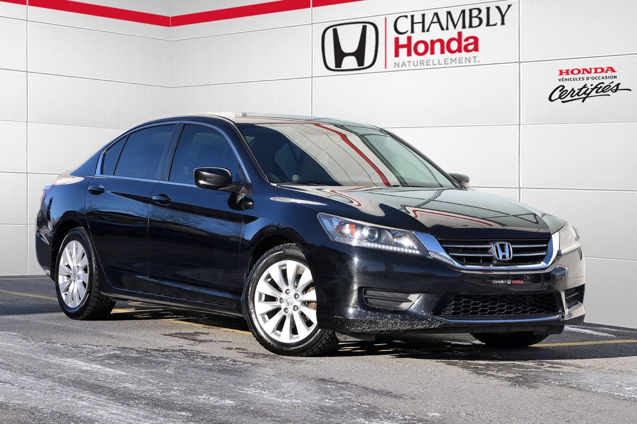 Honda Accord 2015 LX*MANUELLE*PNEUS HIVER /60 MOIS