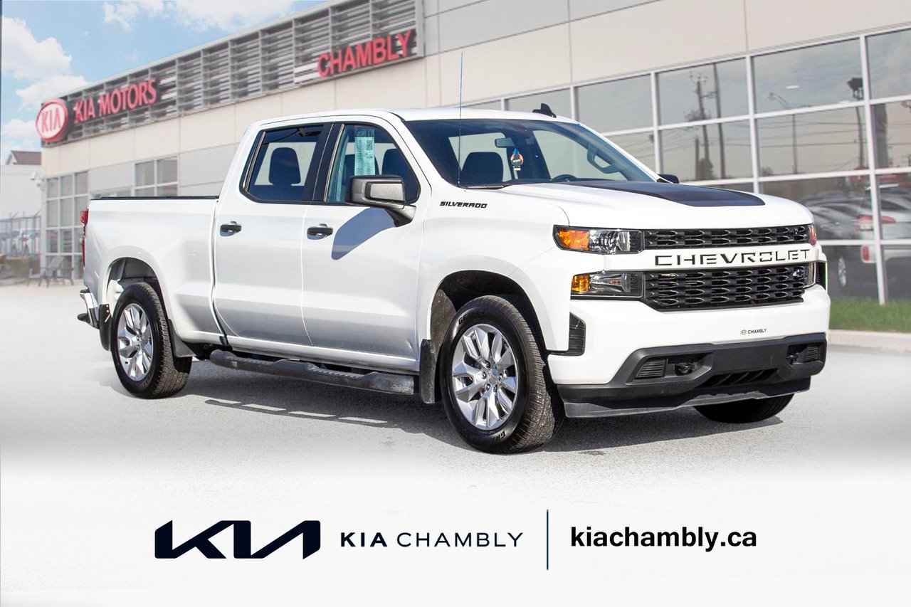 2020 Chevrolet Silverado 1500 CUSTOM + CAMÉRA DE RECUL