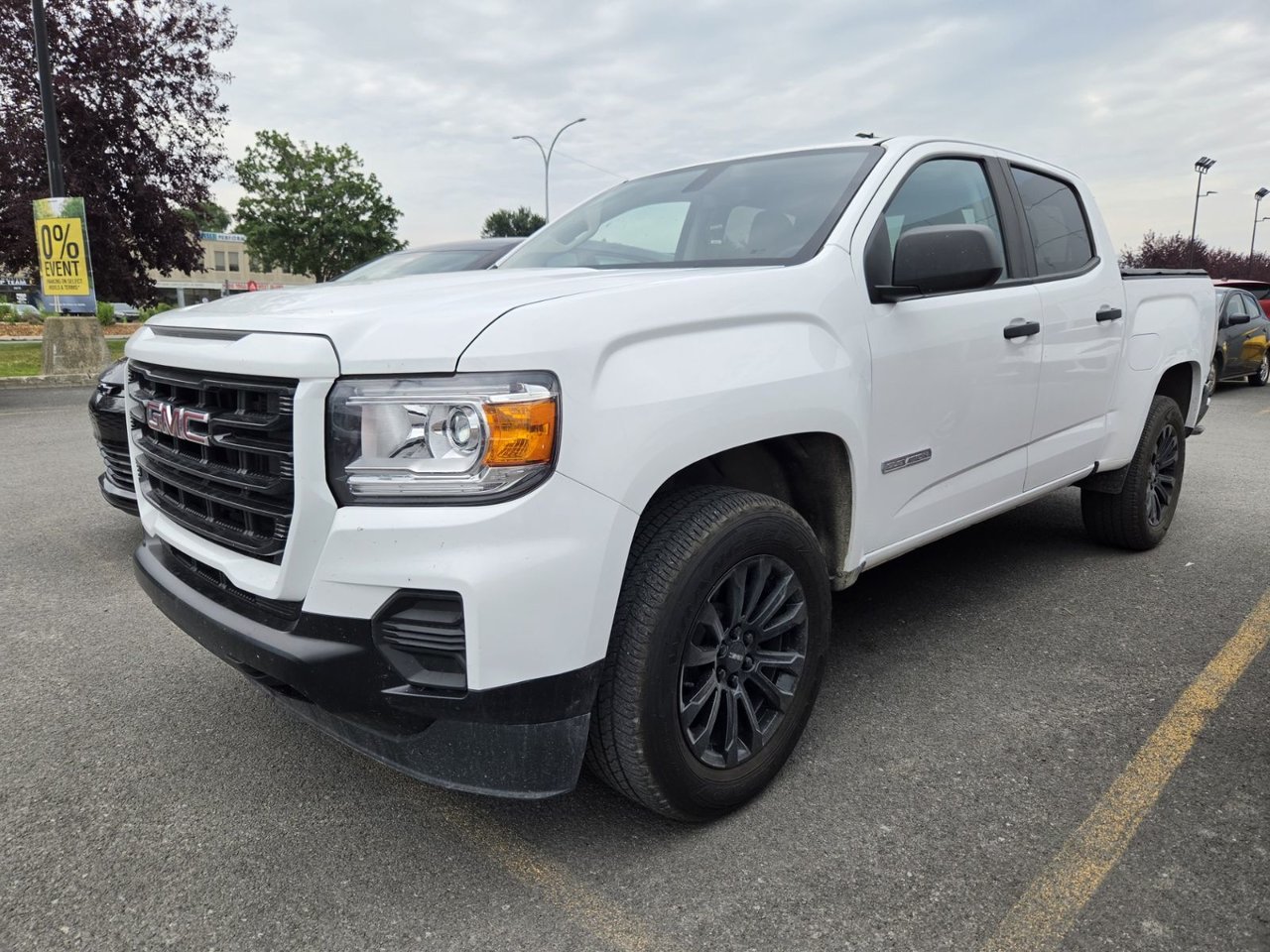 White 2022 GMC Canyon Pickup Truck 4X2 Automatic