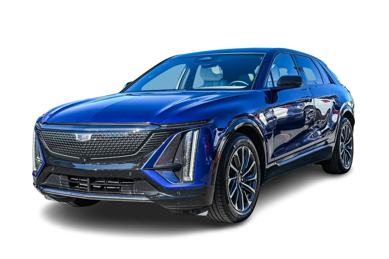 Blue 2024 Cadillac LYRIQ SUV / Crossover All-Wheel Drive Automatic