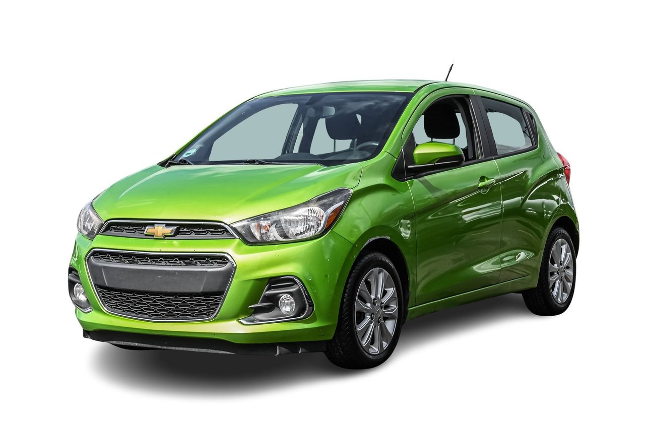 Green (Lime) 2016 Chevrolet Spark Hatchback Front-Wheel Drive Manual