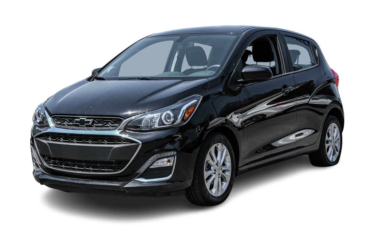 Black 2022 Chevrolet Spark Hatchback Front-Wheel Drive Continuously Variable Transmission