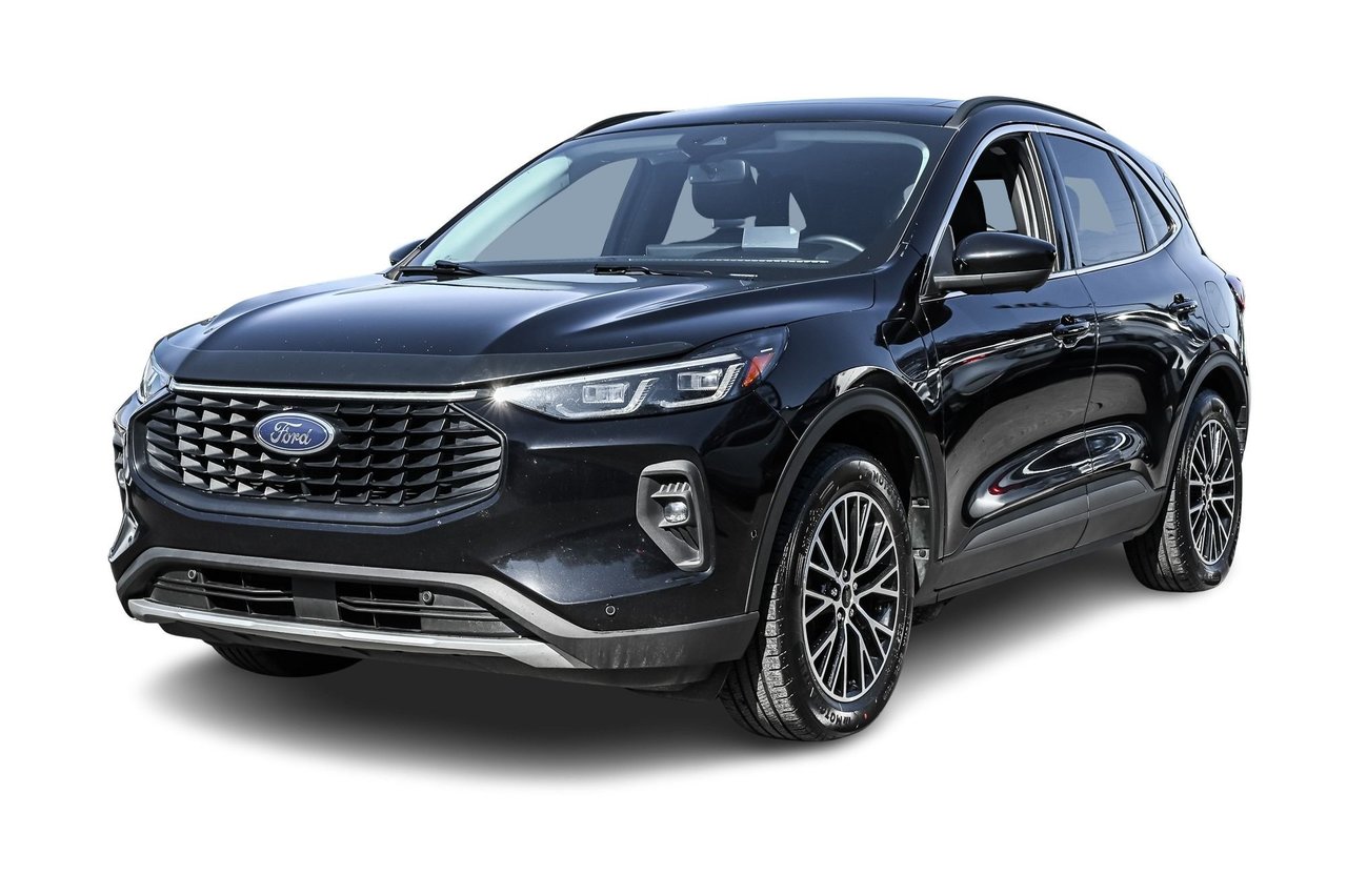 Black 2023 Ford Escape Hybrid Plug-in SUV / Crossover Front-Wheel Drive 