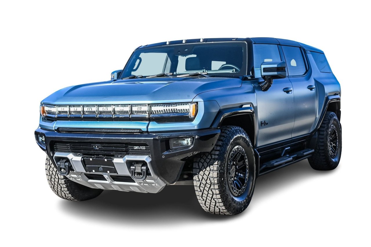 neptune blue matte 2024 GMC Hummer EV SUV SUV / Crossover All-Wheel Drive Automatic