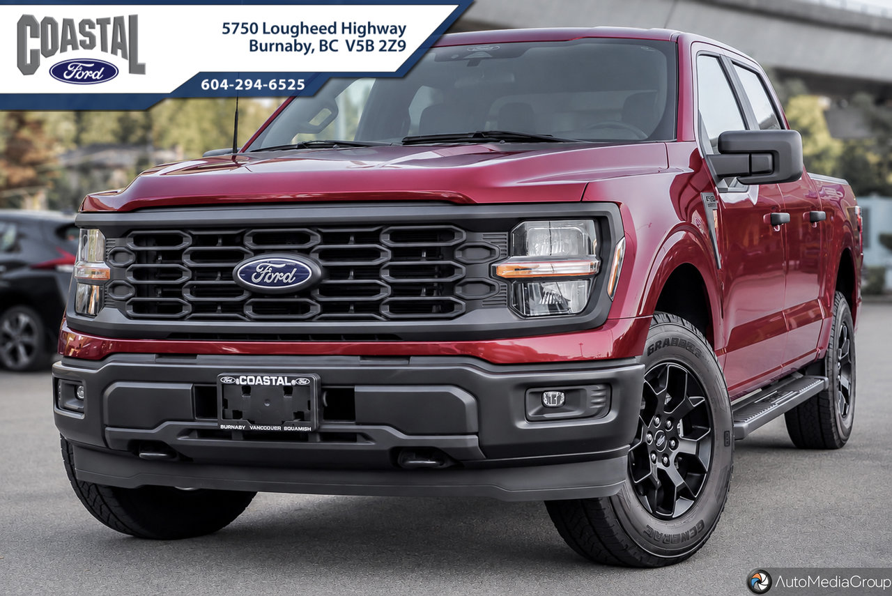 RAPID RED METALLIC TINTED CLEARCOAT 2024 Ford F-150 Pickup Truck Four-Wheel Drive Automatic