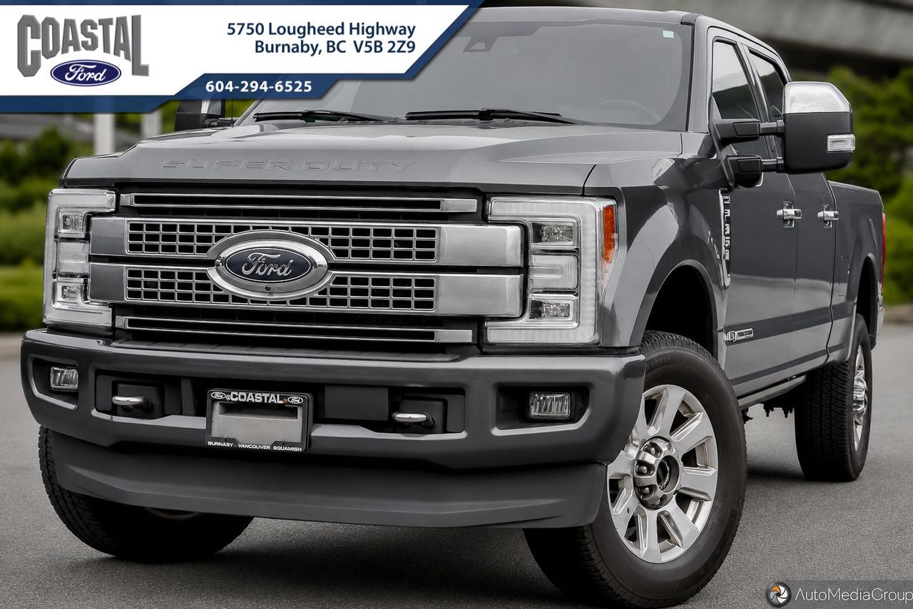  2019 Ford F-350 Super Duty Platinum Crew Cab 4WD   