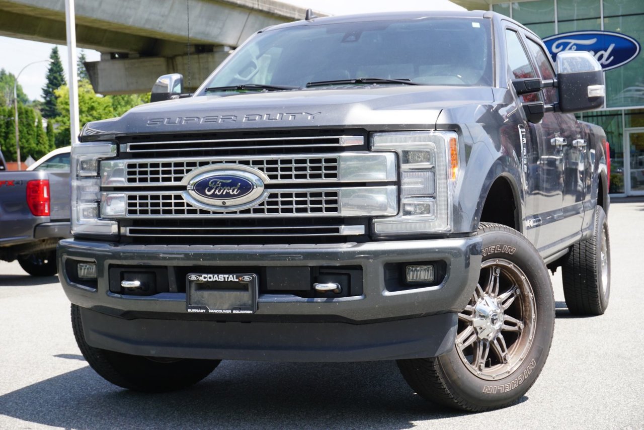 Gray (MAGNETIC METALLIC) 2019 Ford F-350 Super Duty Pickup Truck Four-Wheel Drive 6-Speed Automatic