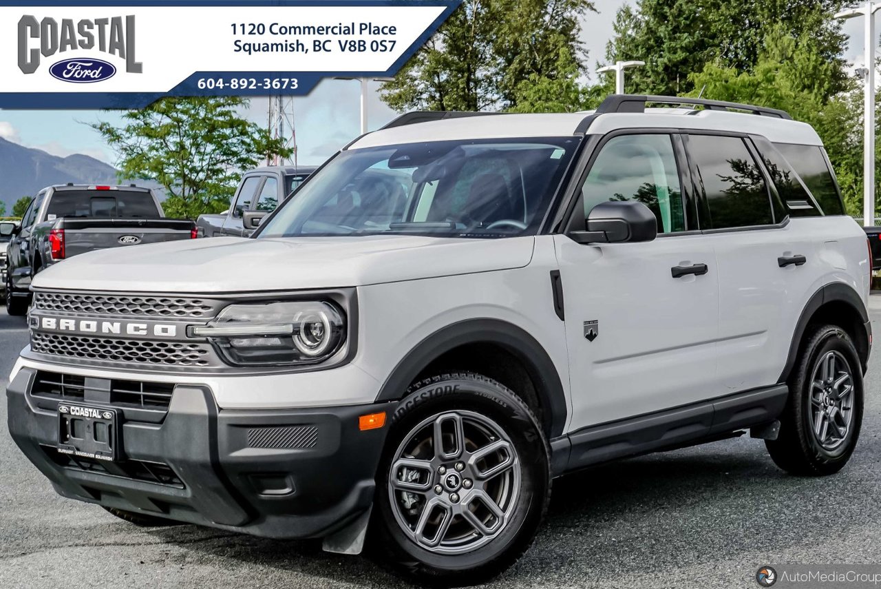 Ford Bronco Sport Big Bend AWD 2025 VUS Blanc (OXFORD WHITE) Transmission Intégrale 8 vitesses Automatique