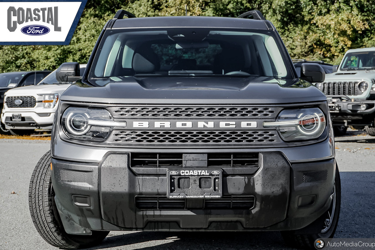 Gray Metallic 2025 Ford Bronco Sport SUV / Crossover All-Wheel Drive 8-Speed Automatic