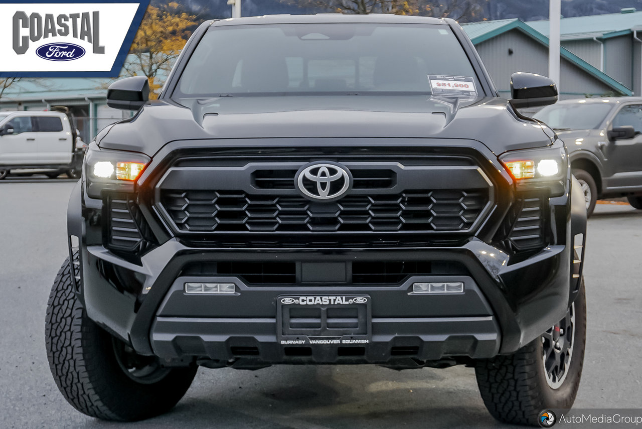 Black 2024 Toyota Tacoma Pickup Truck  8-Speed Automatic
