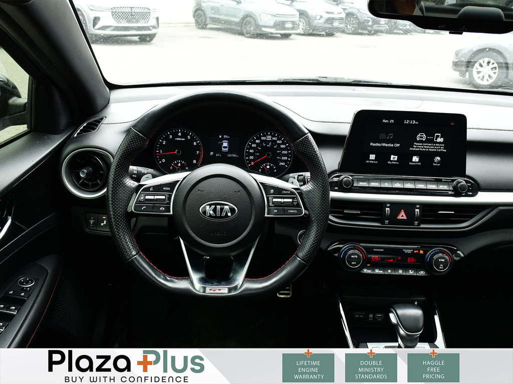 2021 Kia Forte GT ONE-OWNER CLEAN CARFAX | LEATHER | SUNROOF | 1.6L TURBO