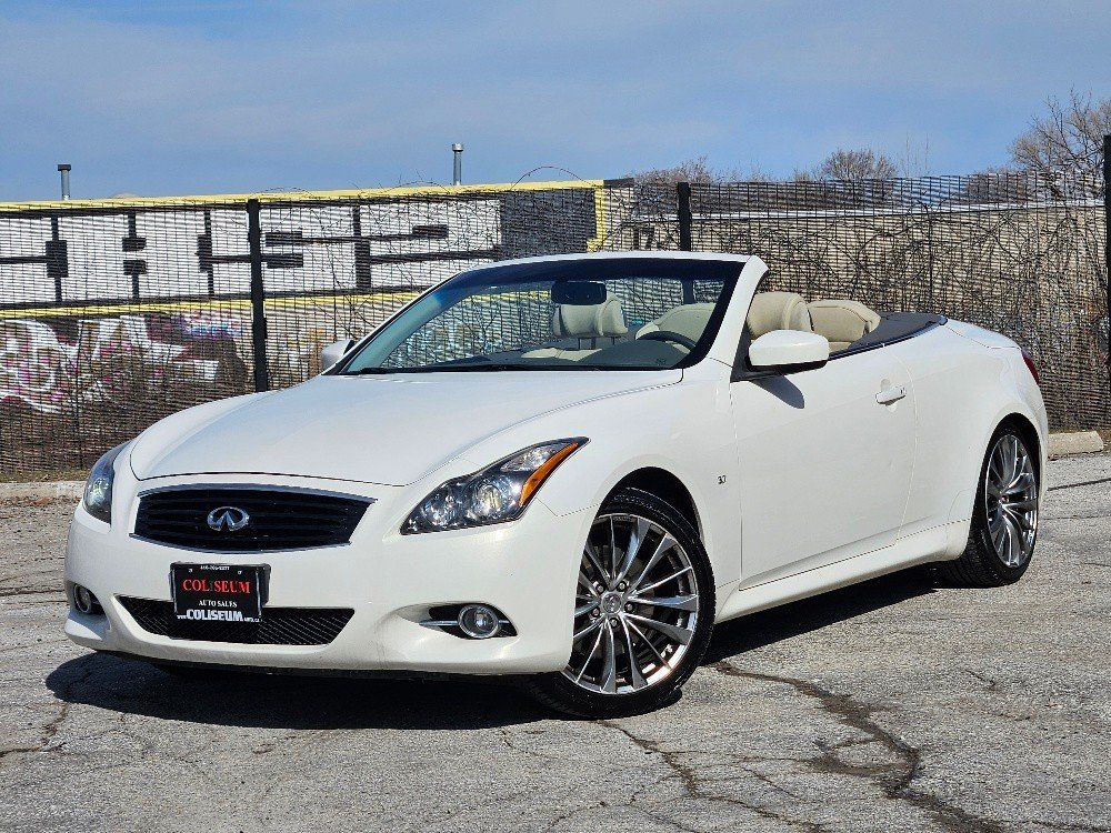 2014 INFINITI Q60 Convertible Rear-Wheel Drive Automatic